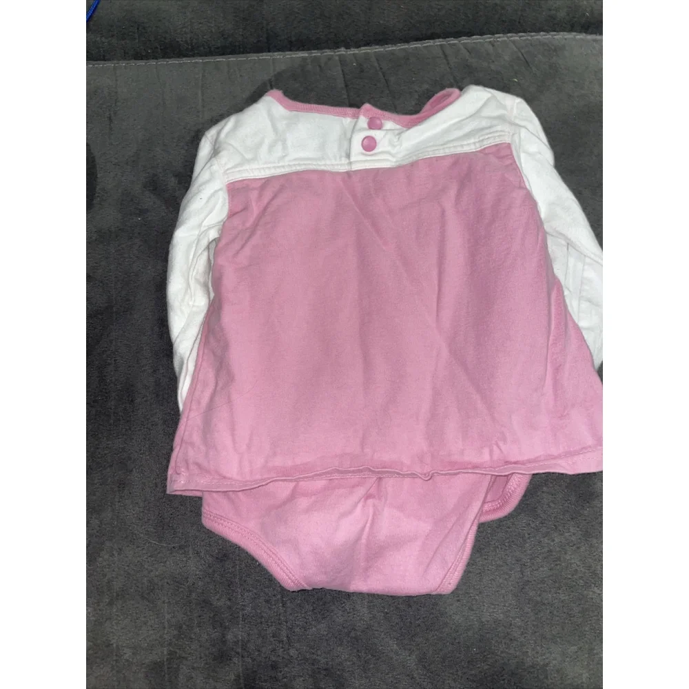 New England Patriots NFL Reebok Infant Pink Cheerleader Creeper 18 months